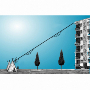 КВ радиолюбительская антенна CITY-Windom (CW80.1000)