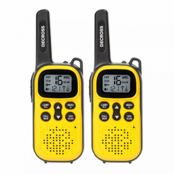 Комплект из двух радиостанций DECROSS DC43 Yellow Twin EU