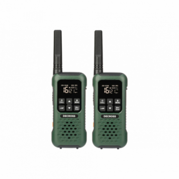 Комплект из двух радиостанций DECROSS DC93 Dark Green Twin EU