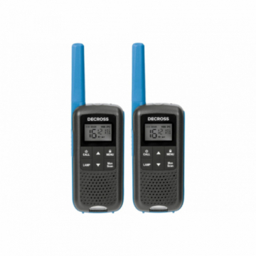 Комплект из двух радиостанций DECROSS DC63 Blue Twin EU